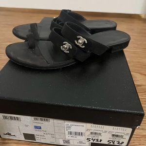 Chanel sandals 37